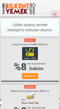 Mobile Screenshot of bilkentyemek.com